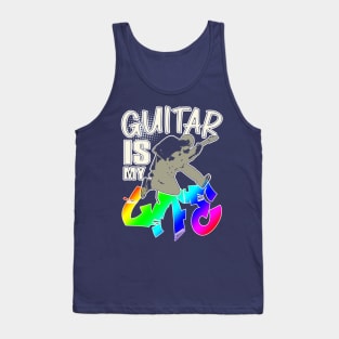 Guitar is my Life: Rock Leap Harmony Tank Top